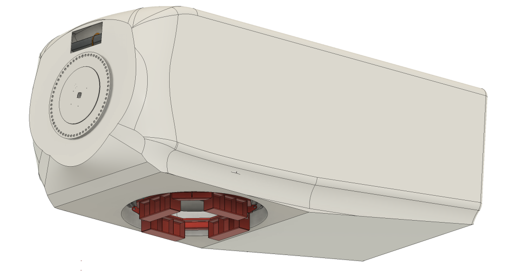 Mesa Apoyo Hexagonal Nacelle 145 Tn